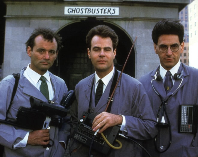 the ghostbusters team